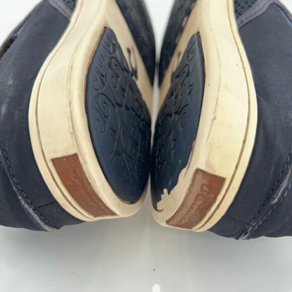 OluKai Women's Pehuea Shoe Size 9 Slip On Loafer Flats Blue Mesh Convertible - Picture 11 of 16